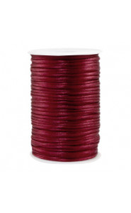 Satin wire 2.5mm Aubergine purple